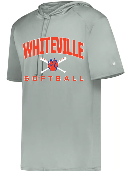 B-Core Short Sleeve Hoodie - WHS SOFTBALL