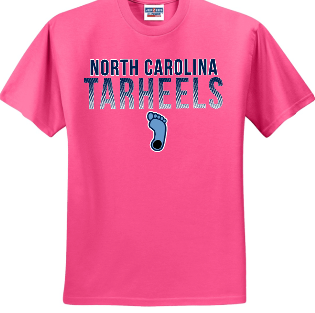 UNC Tarheels 50/50 T-Shirt