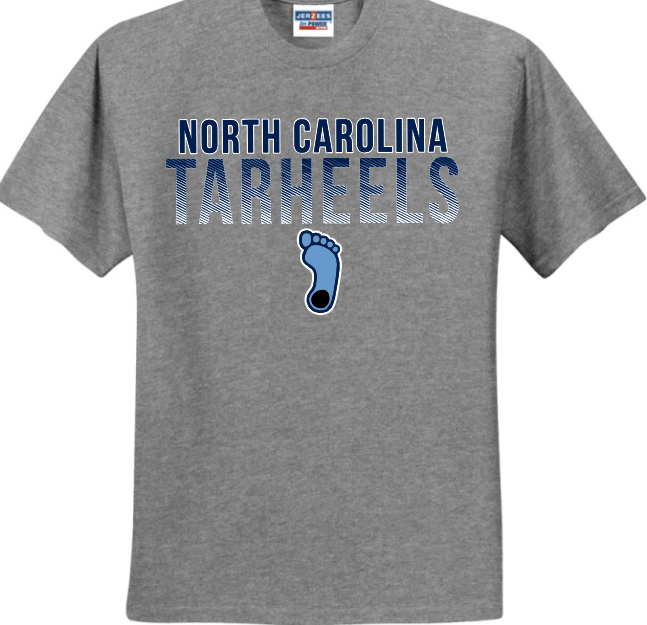 UNC Tarheels 50/50 T-Shirt