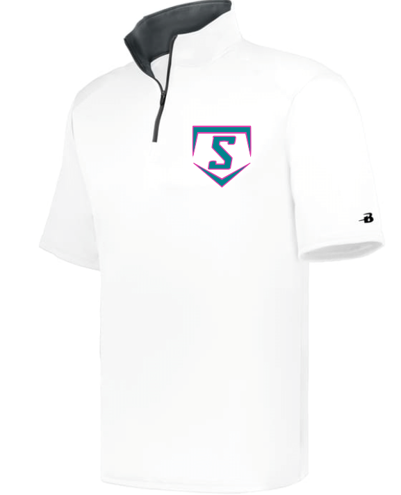 B-Core S/S 1/4 zip - Slingers Baseball