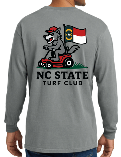Comfort Colors Pocket L/S Tee- NCSU Turf