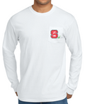 Comfort Colors Pocket L/S Tee- NCSU Turf