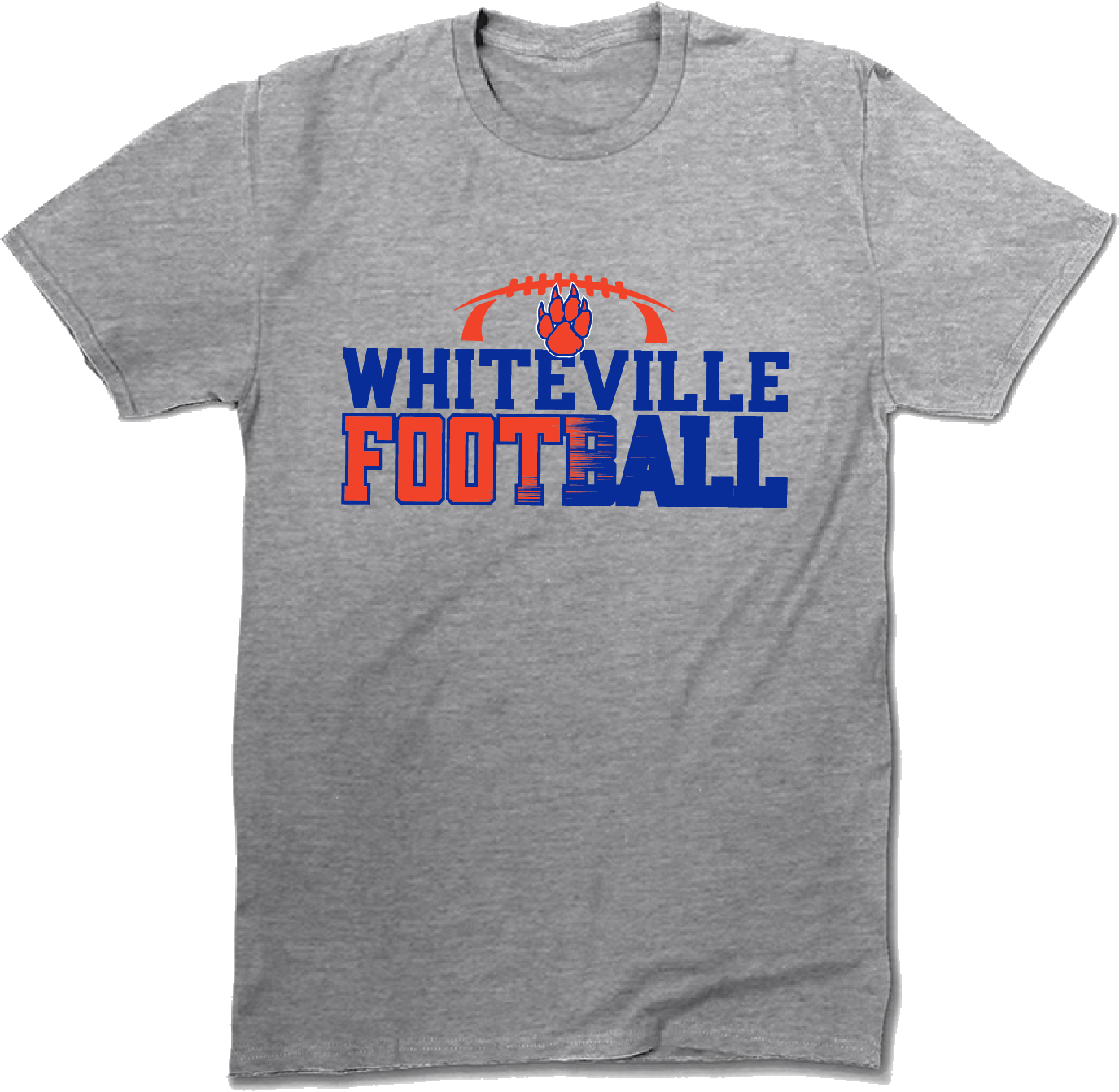 Whiteville Football design T shirt