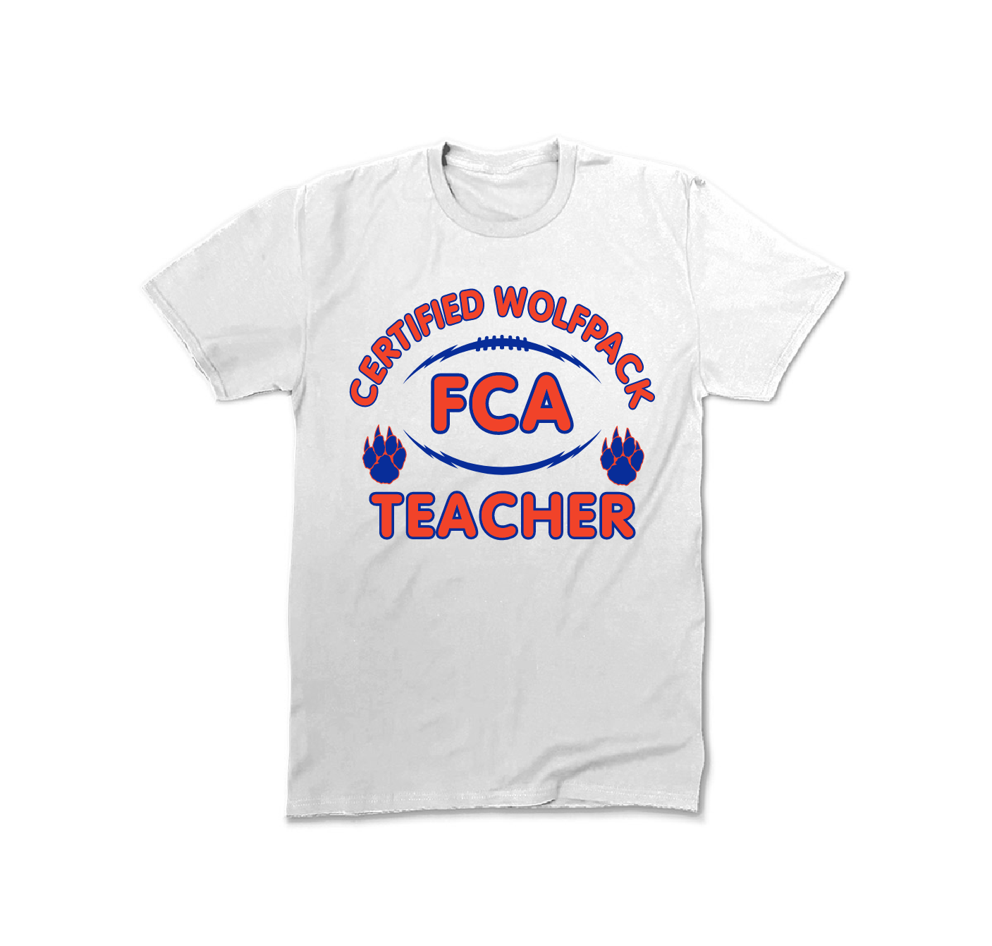 Certified Wolfpack FCA Teacher T shirt