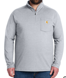 Carhartt Force® 1/4-Zip Long Sleeve Shirt